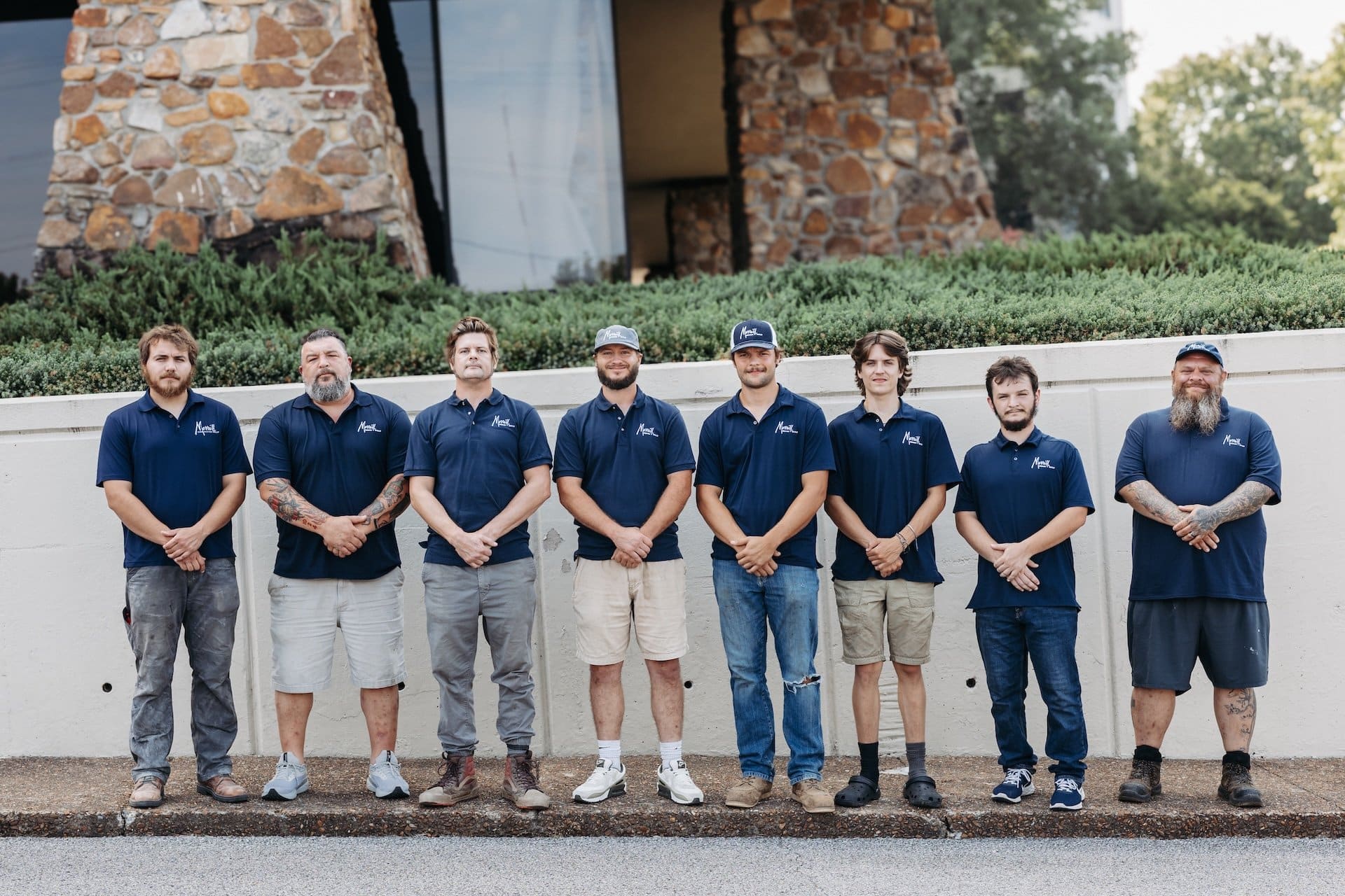 Merrill Construction Group Field Team at Work